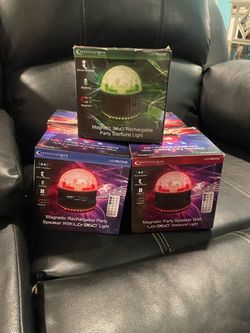 Technical Pro Magnetic 360 Party Starburst Light Bundle