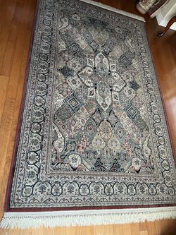Persian Style Area Rug 5x8