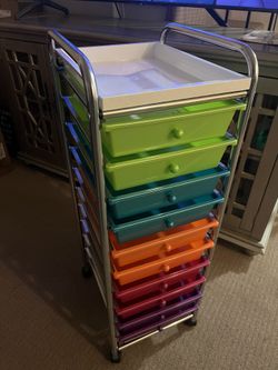 10 Drawer(Organizer) Rolling Cart