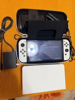 Nintendo Switch OLED White with Accessories