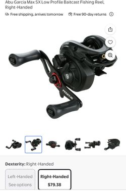 Abu Garcia max bait caster reel