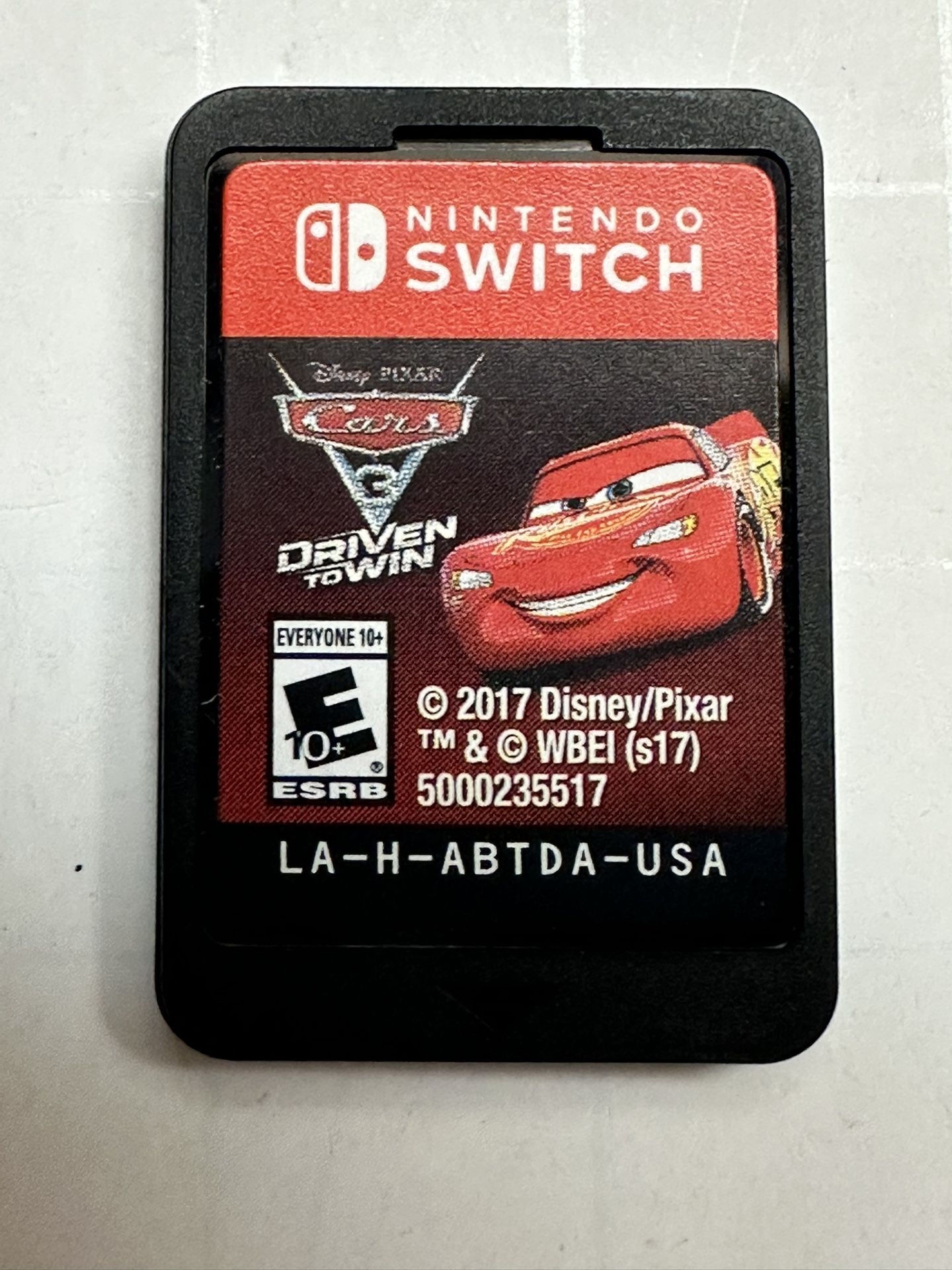 Nintendo Switch 2017 Cars 3 Driven to Win
