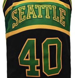 Seattle KEMP Retro off Brand Jersey Stitched READ BELOW 
