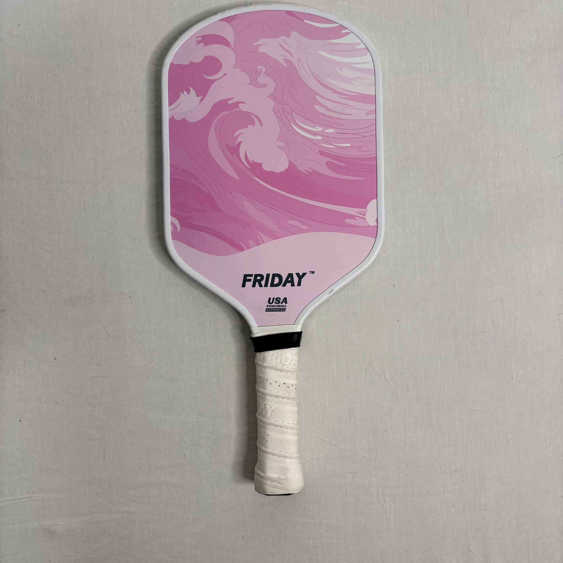 FRIDAY Pickleball Paddle - Pink Marble Design