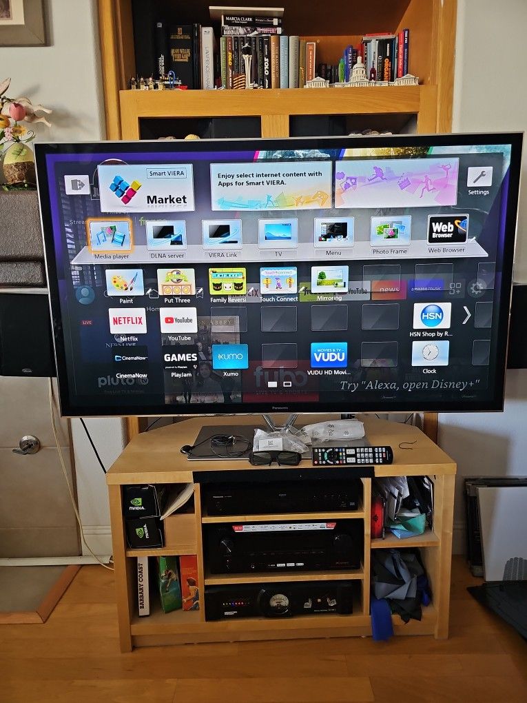 Panasonic TC-P60ZT60 60" Plasma HDTV, 3D.