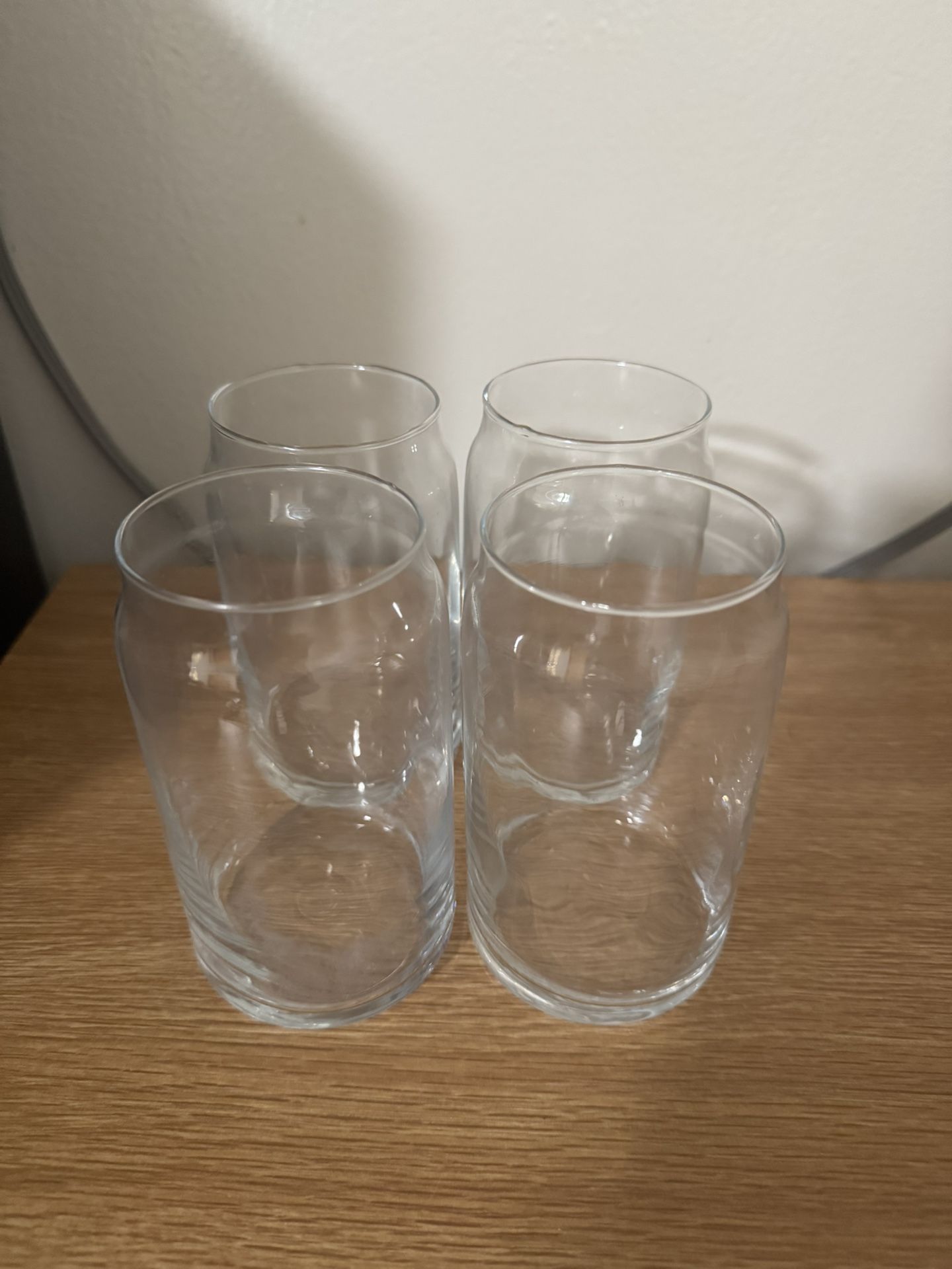 Glass Cups (Set of 4)