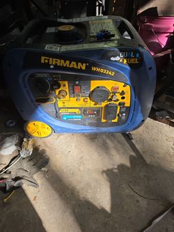 Firman WH03342 Dual Fuel Inverter Generator