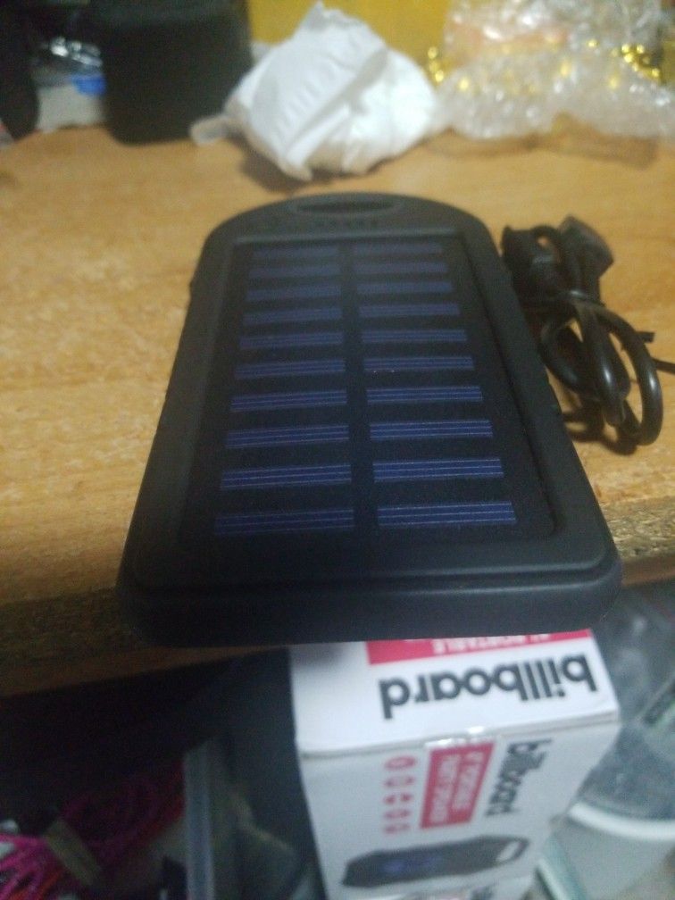 Solar Powered Charging Dock For Indoor Or Outdoor Use