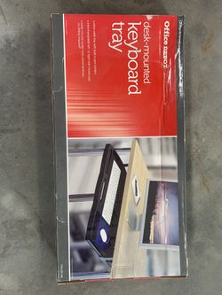 Desk Mounted Keyboard Tray
