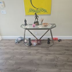 Silver coffee tables