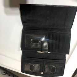 Black Leather Wallet