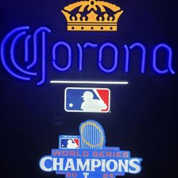 Dodgers 2025 Championship Corona Neon New In box
