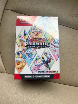 Pokémon Scarlet & Violet Prismatic Evolutions Booster Bundle