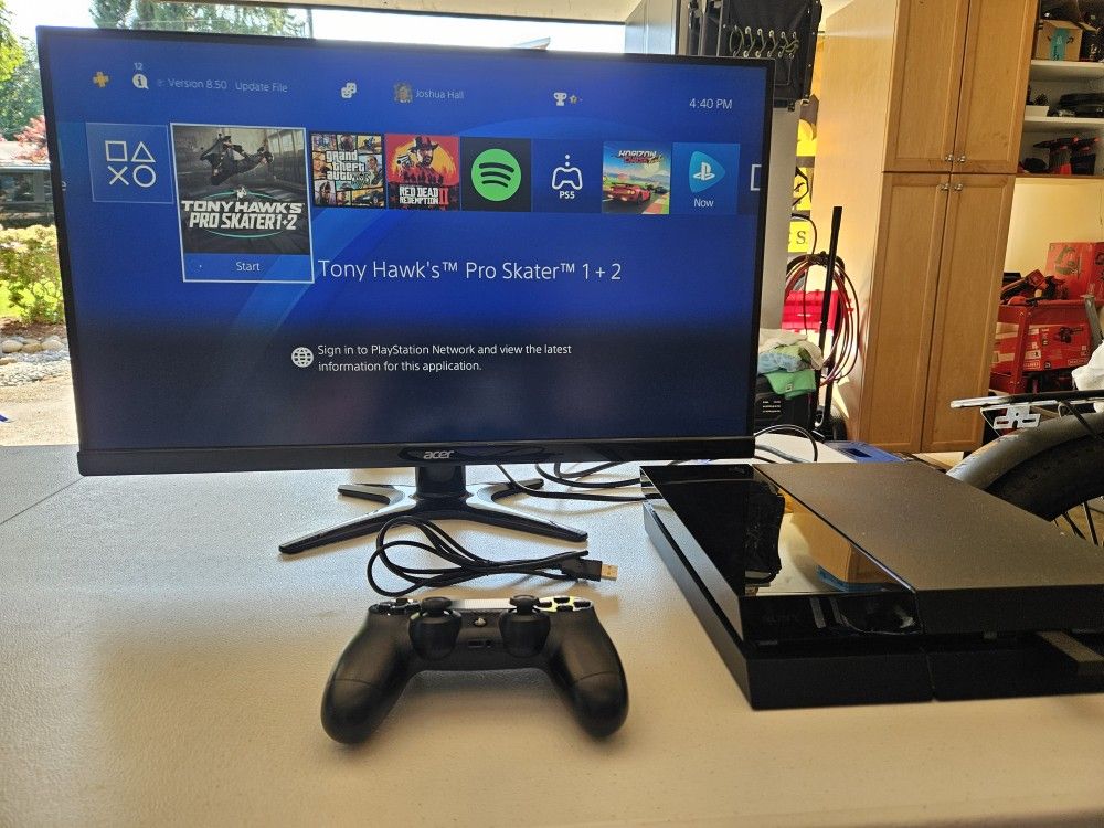 Sony PS4 with games