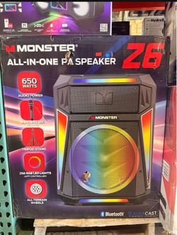 Monster Z6 All-In-One PA Speaker Brand New In Box