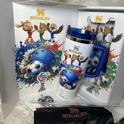 FIFA World Cup 2026 Limited Edition Tumbler ⚽✨ Premium Thermal Cup with Box + Accessories