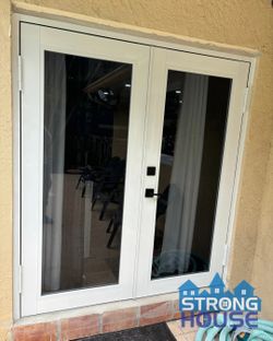 72x80 high impact patio doors