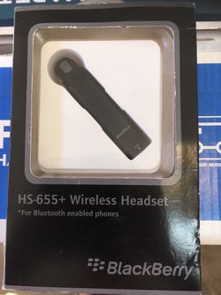 Blackberry HS-655 wireless headset