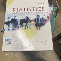 Statistics For Management And Economics 11th