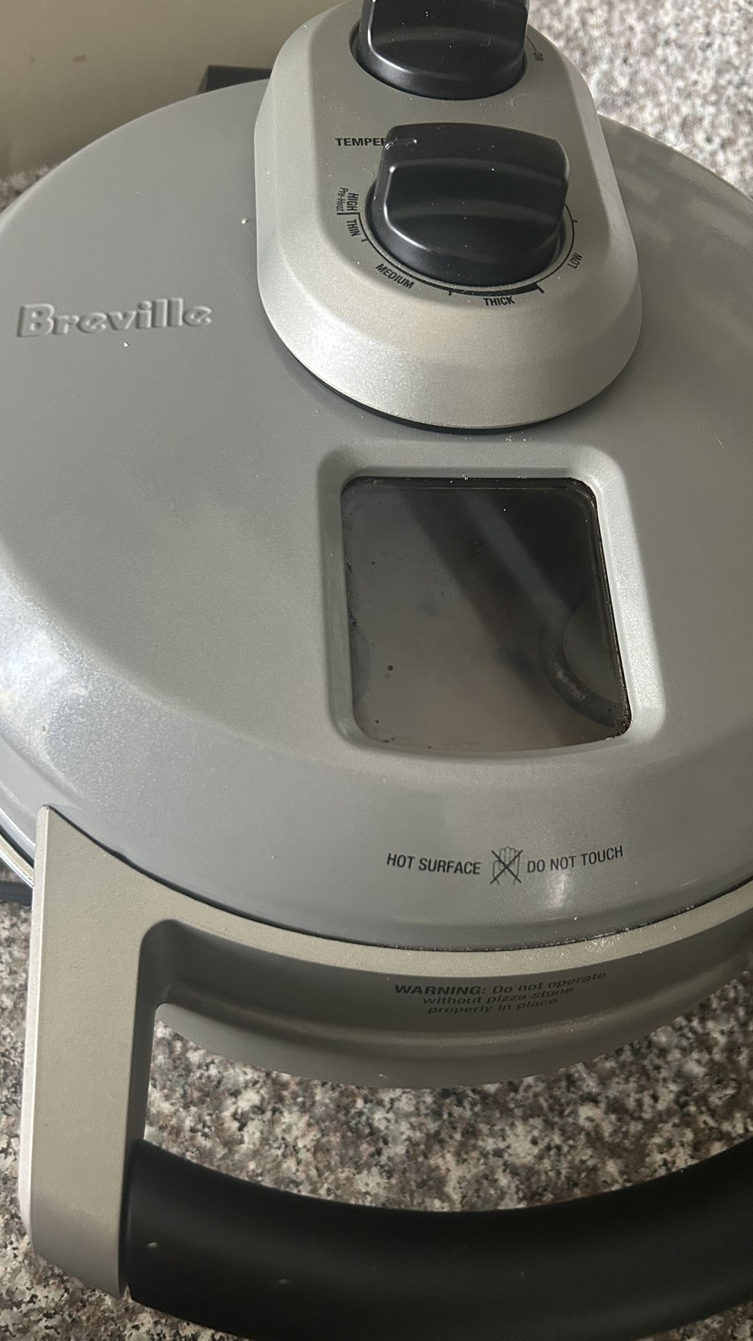 Electric pizza oven