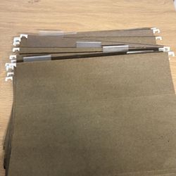 Hanging files folders