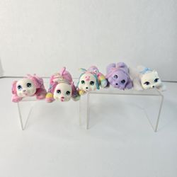 Vintage Lot Of 5 Puppy Surprise Kitten Suprise Replacements Plush Hasbro Dog Cat