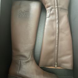 New Coach Flynn Leather Boots