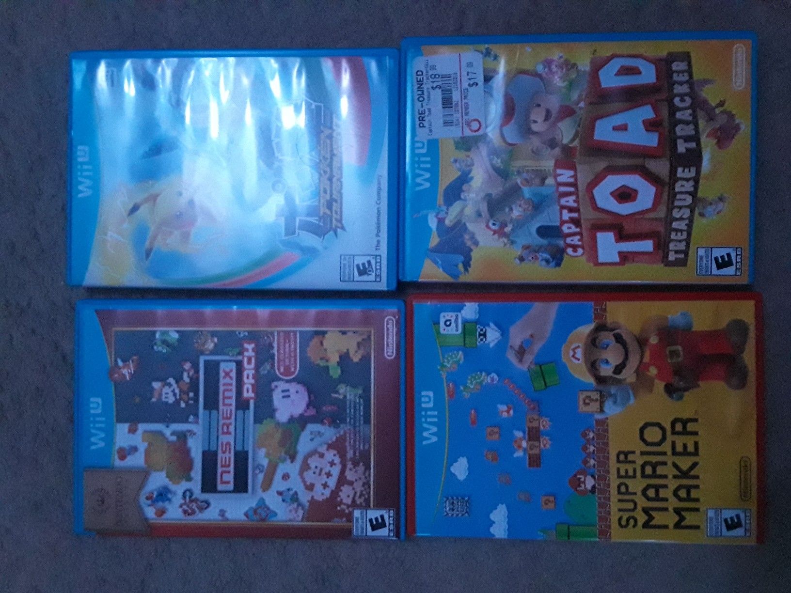 Nintendo Wiiu games
