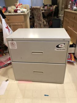 Free two drawer filing cabinet