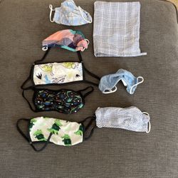 7 Kids Cloth Face Masks