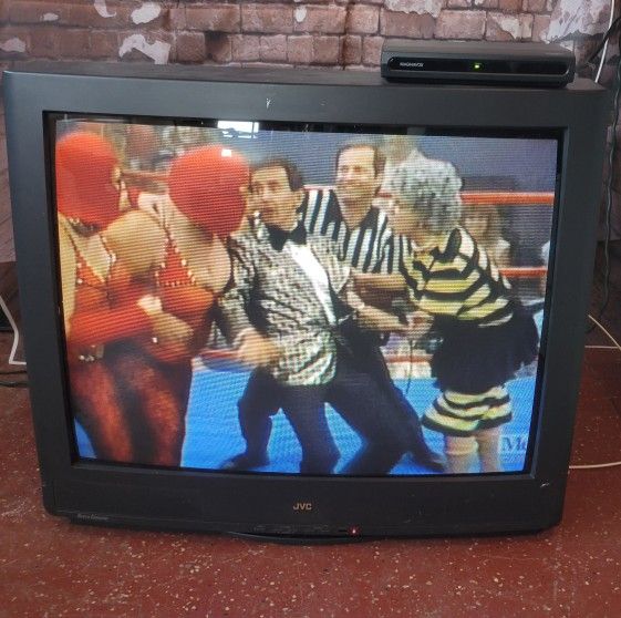 Vintage 1995 JVC M-Series AV-31BM6 31" Retro Gaming CRT TV w/ S-Video & RCA Port