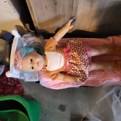 American Doll With Accessories 