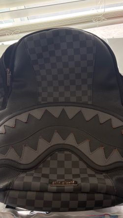 black spray ground bag