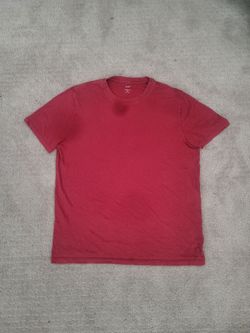 Gap Red Crew Neck T-Shirt