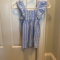 Zara Girls Daisies Print Summer Dress Size 3-4 Years Old
