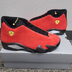 Air Jordan 14 Retro Ferrari Red - 2025 Men's