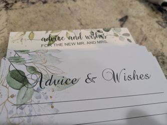 Bridal shower or wedding accessories