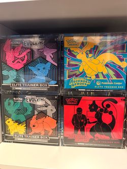 Pokemon Acrylic ETB cases