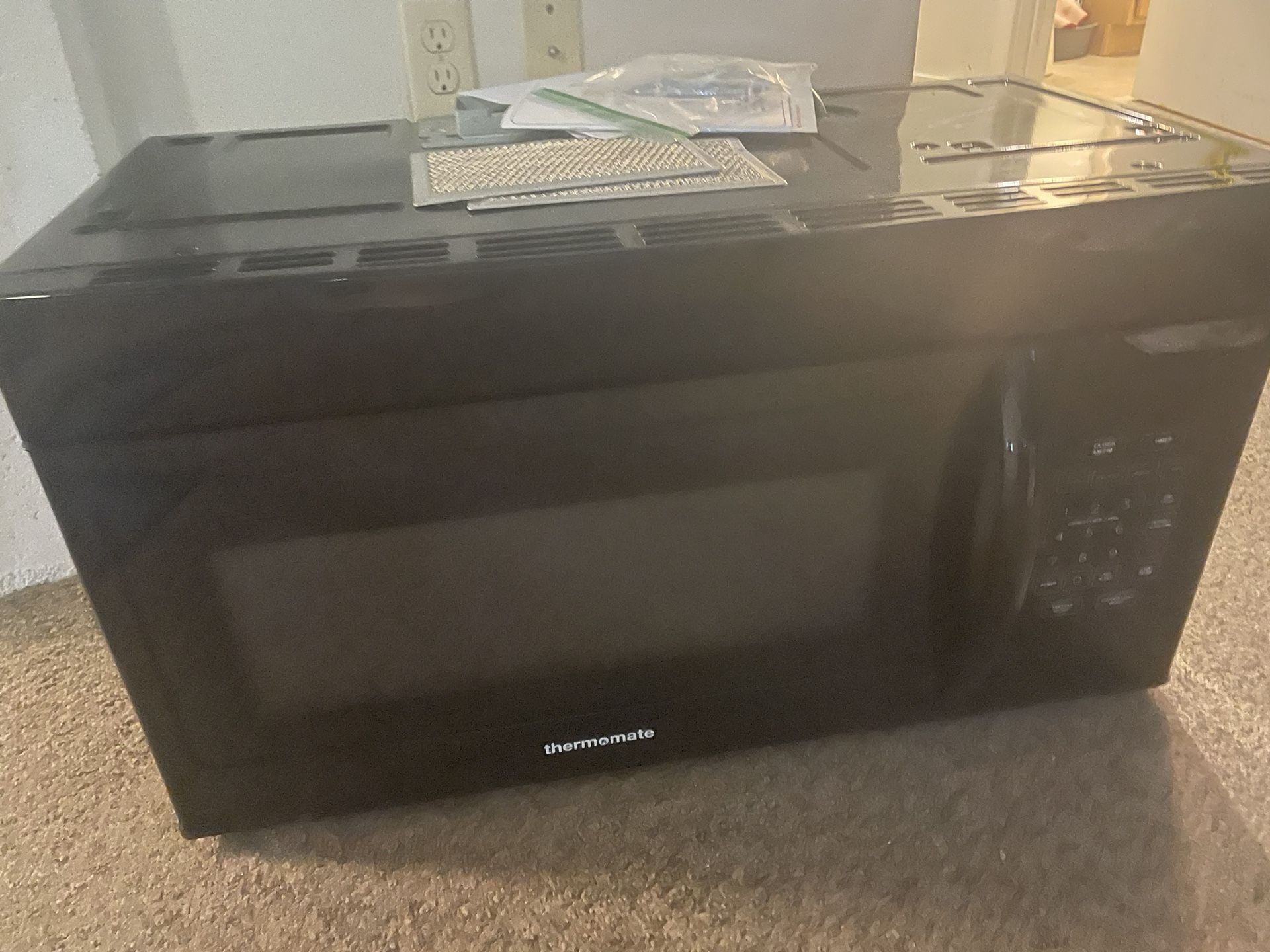 Over range microwave