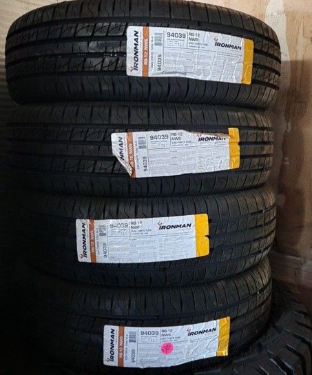 4 New 235-75-15 Ironman RB12 NWS 1" One inch White Wall Whitewall Tires 235/75 R15 Inch Tire FREE Same Day Delivery Most Inland Empire Locations SALE