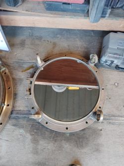 Vintage Nautical Porthole mirror