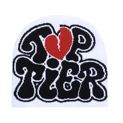 Top Tier Beanie - White