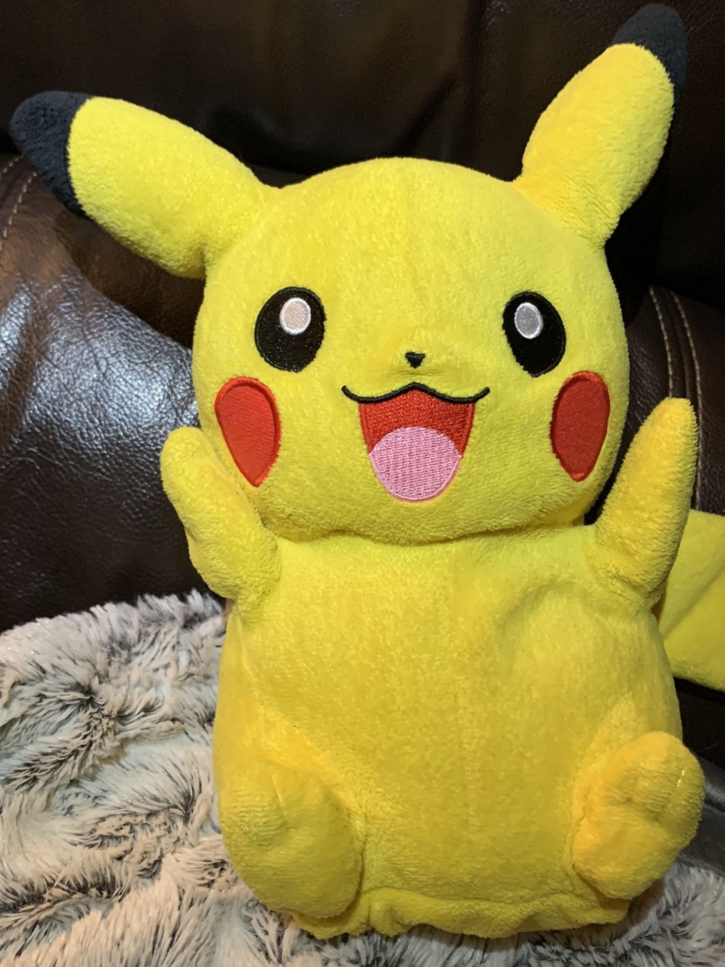 Pikachu Original Stuffed Animal !! Kids Love!!