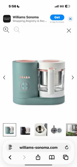 Beaba baby cook neo steamer and blender
