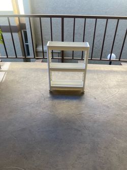 3-Tiers storage shelves H-27,L-20,W-7