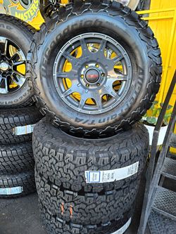 Method and BF Goodrich 17" rims and tires