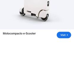 Honda Motocompacto E Scooter