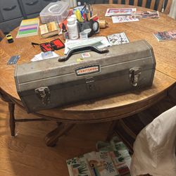 Old Vintage Craftsman Toolbox 