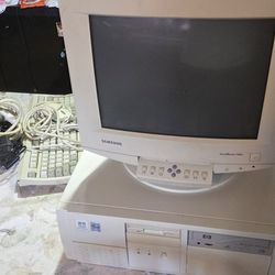 Vintage working PC setup