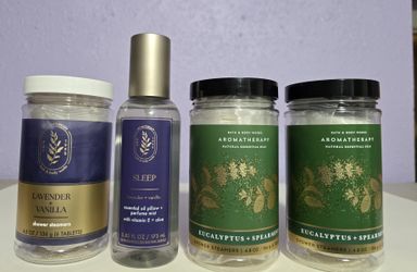Bath & Body Works Aromatherapy Essential Oils Lotion Sprays